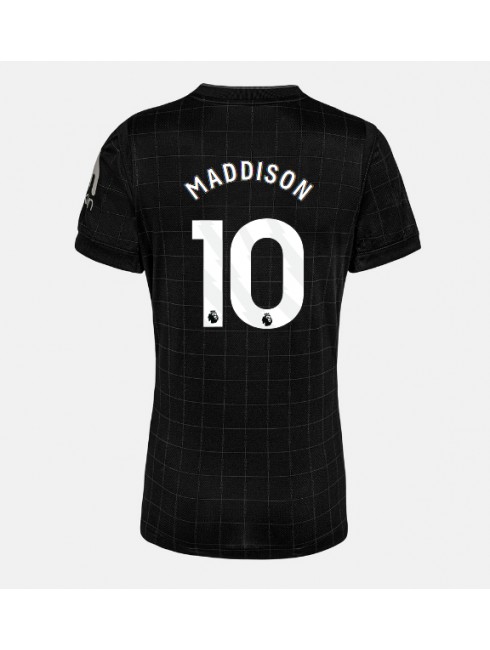 Tottenham Hotspur James Maddison #10 Replika Borta Kläder Dam 2025-26 Kortärmad Tottenham Hotspur James Maddison #10 Replika Borta Kläder Dam 2025-26 Kortärmad